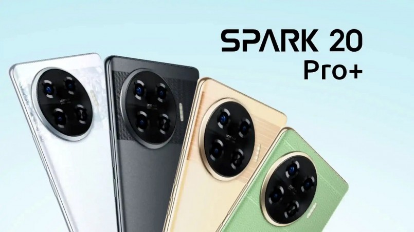 Tecno Spark 20 Pro Plus: 