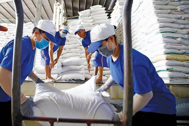Xuất khẩu gạo Việt Nam lập kỷ lục về giá