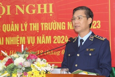 Thanh Hoá: Cục quản lý thị trường tổng kết công tác năm 2023, triển khai nhiệm vụ 2024