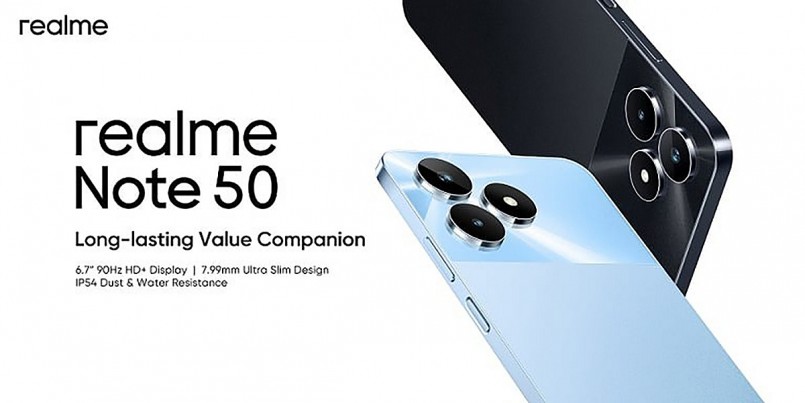 Điện thoại Realme Note 50 ra mắt tại Philippines