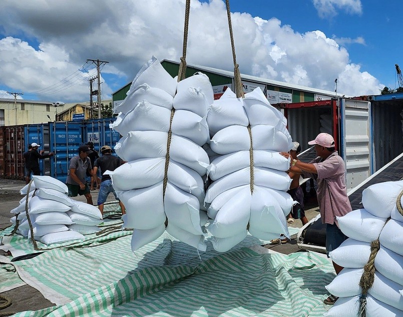 Gạo là mặt hàng xuất khẩu chủ lực của Việt Nam vào thị trường Philippines.