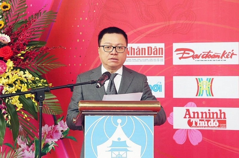 Chủ tịch Hội Nhà báo Việt Nam Lê Quốc Minh.