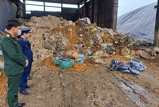 Phú Thọ: Tiêu hủy hàng hóa vi phạm hành chính trị giá gần 105 triệu đồng
