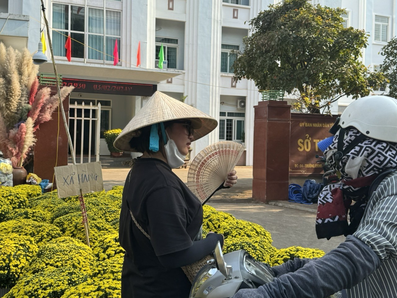 Đắk Lắk: Tiểu thương giảm giá hoa xuân, người mua lác đác