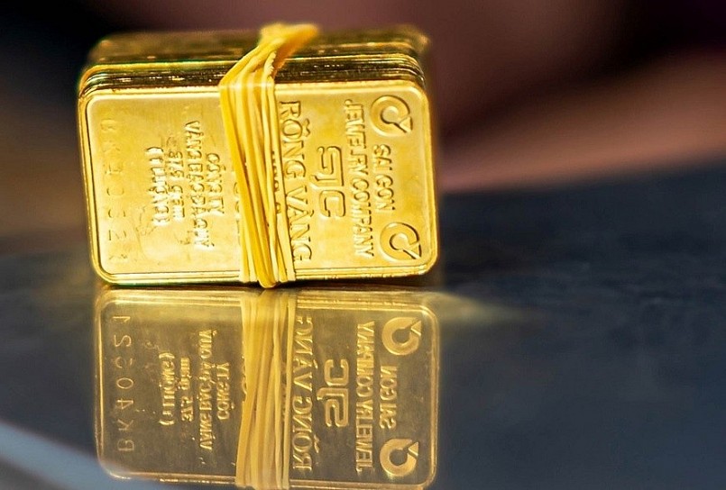 Giá vàng miếng niêm yết ở mức 79 triệu đồng/lượng