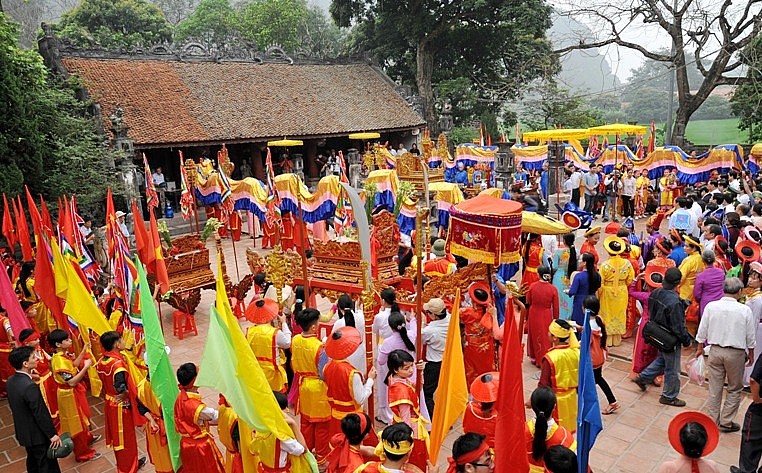 Những lễ hội truyền thống được tổ chức tại Ninh Bình vào mùa xuân luôn là nét văn hóa độc đáo thu hút khách du lịch