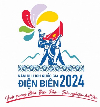 Ấn tượng bộ nhận diện thương hiệu Năm Du lịch quốc gia - Điện Biên 2024