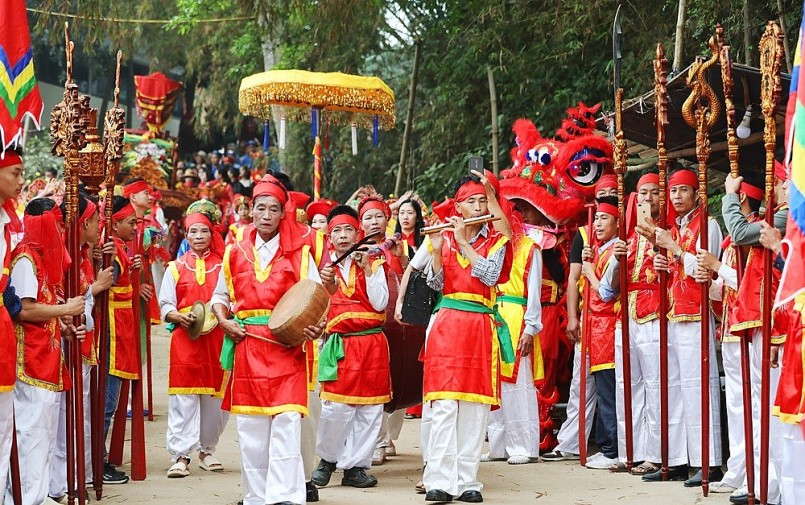 Lễ hội đền Du Yến được công nhận là di sản văn hóa phi vật thể quốc gia