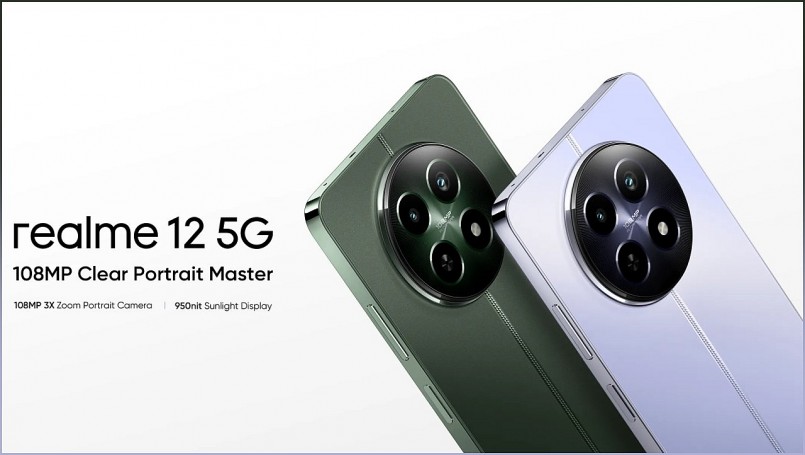 Realme 12 5G ra mắt tại thị trường Ấn Độ với camera 108MP.