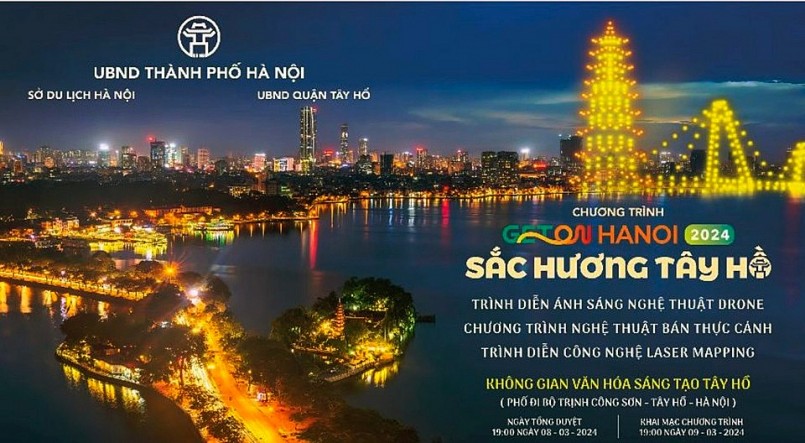 Chương trình “Du lịch Hà Nội chào 2024 - Get on Hanoi 2024”. Ảnh: Hoài Nam