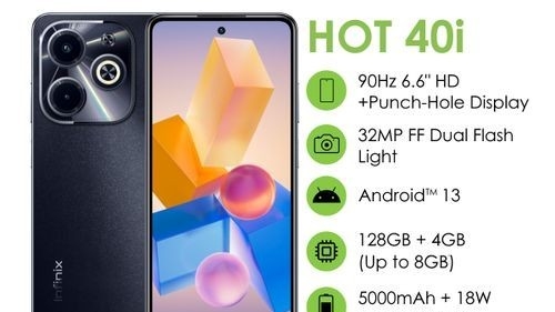 Infinix ra mắt Hot 40i tại Việt Nam: Smartphone giá rẻ cho hiệu năng mạnh mẽ