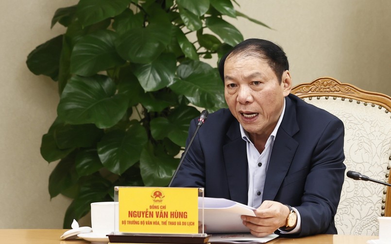Bộ trưởng Bộ Văn hóa, Thể thao và Du lịch Nguyễn Văn Hùng - Ảnh: VGP
