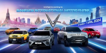 VinFast tham dự triển lãm ô tô quốc tế Bangkok 2024, chính thức ra mắt thị trường Thái Lan