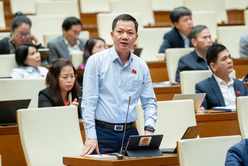 Đại biểu Trịnh Xuân An - Đoàn ĐBQH tỉnh Đồng Nai tranh luận