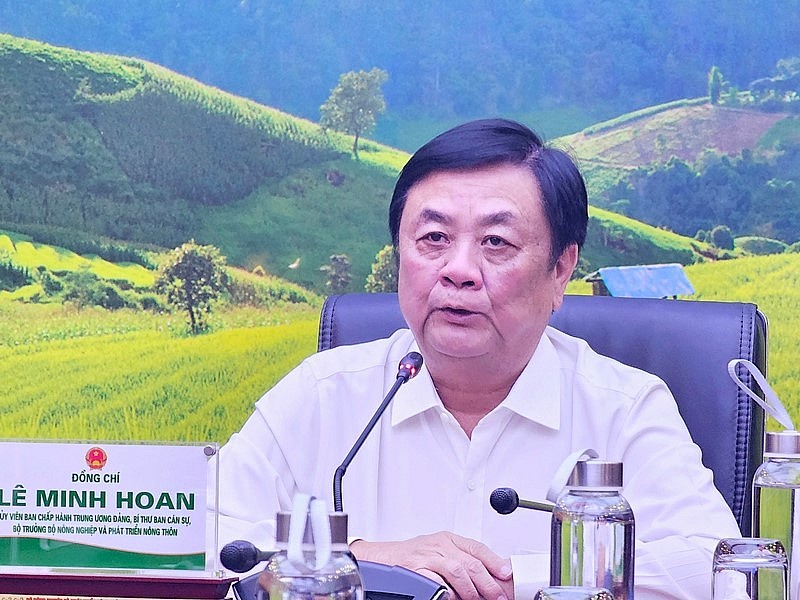 Bộ trưởng Nông nghiệp và Phát triển nông thôn Lê Minh Hoan.