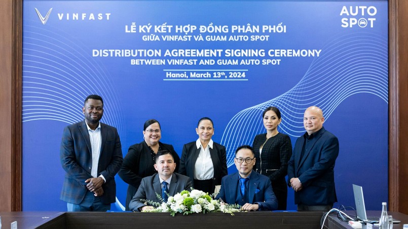 VinFast ký thoả thuận phân phối xe điện tại Micronesia