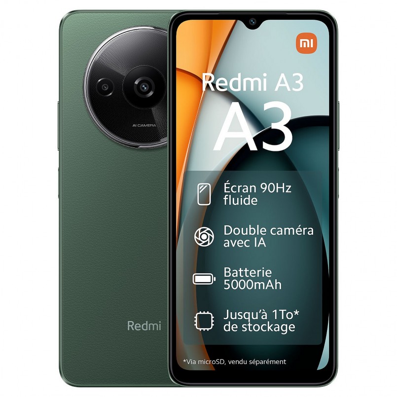 Smartphone giá rẻ Redmi A3 của Xiaomi sắp ra mắt tại Việt Nam