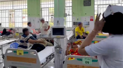 Bệnh nhân đang được điều trị tại Trung tâm y tế TP Thuận An.
