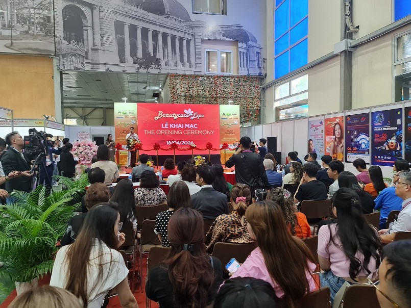 Khai mạc Triển lãm Viet Nam Beautycare Expo 2024.