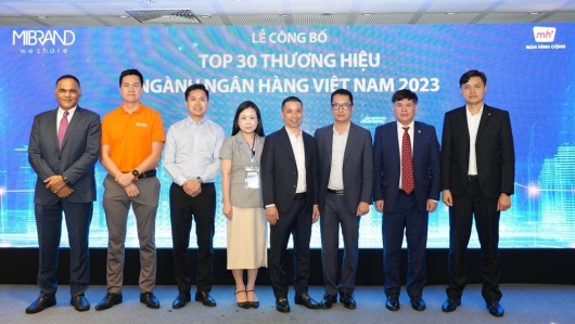 Top 30 thương hiệu ngân hàng Việt Nam năm 2023: Techcombank, MBBAnk và TPBank vẫn dẫn đầu