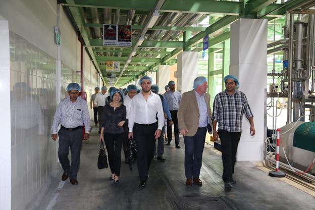 Các chuyên gia của GEA Procomac thăm nhà máy nước giải khát của Tân Hiệp Phát