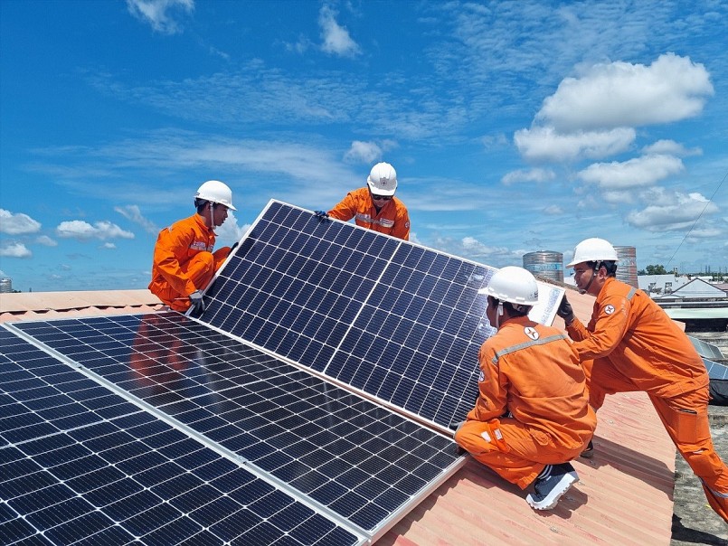 Phát triển điện mặt trời mái nhà không phục vụ cho mục đích kinh doanh, mua bán điện