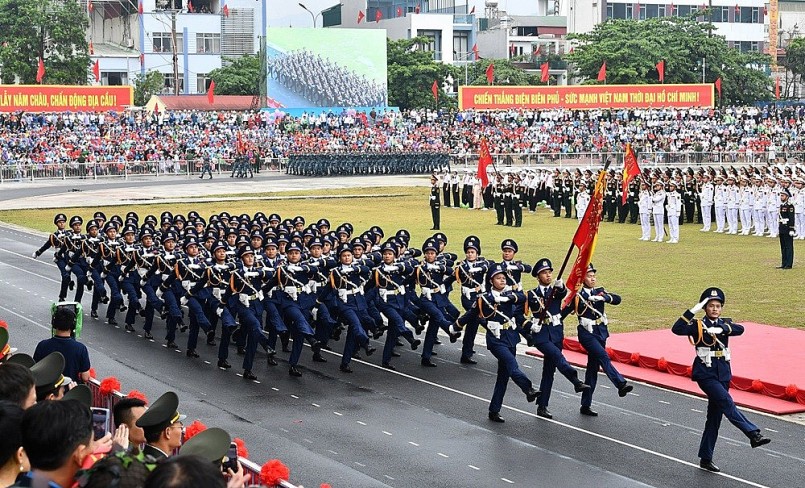 Trực tiếp: Lễ kỷ niệm, diễu binh, diễu hành 70 năm Chiến thắng Điện Biên Phủ