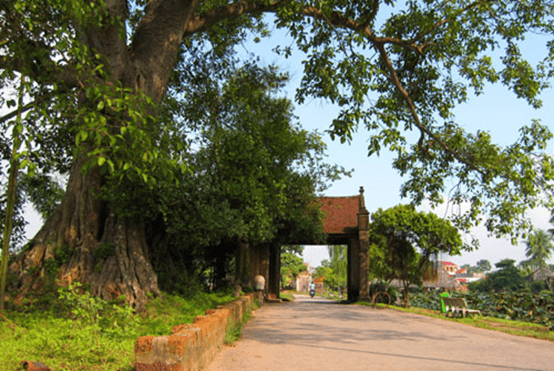 Hình ảnh cổng làng Đường Lâm - Sơn Tây