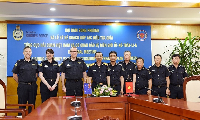 Việt Nam - Australia ký kết Kế hoạch hợp tác điều tra trong lĩnh vực hải quan