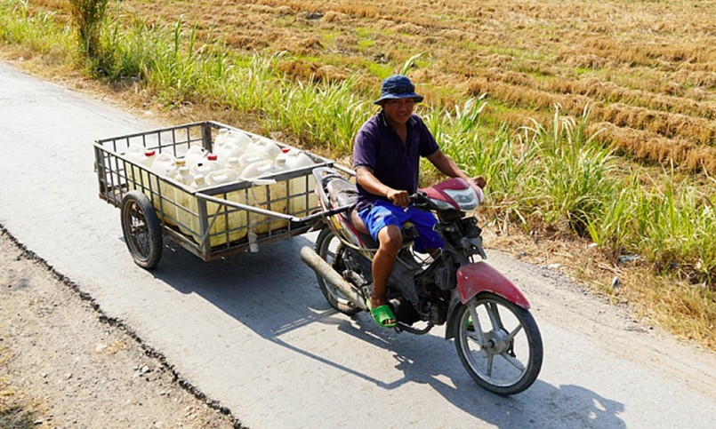 Siêu bồn nhựa ‘’Made in Việt Nam” đặc biệt cho vùng hạn mặn
