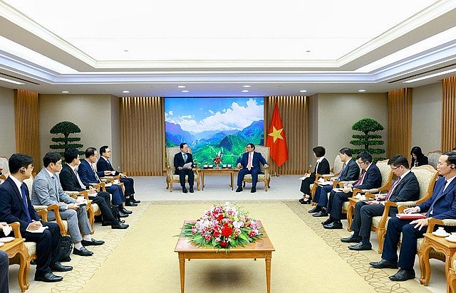 Tổng Giám đốc Park Hark Kyu cho biết, Samsung dự kiến đầu tư thêm khoảng 1 tỷ USD mỗi năm thời gian tới tại Việt Nam - Ảnh: VGP