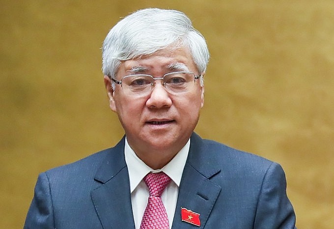 Ông Đỗ Văn Chiến - bí thư Trung ương Đảng, bí thư Đảng đoàn, chủ tịch Ủy ban Trung ương Mặt trận Tổ quốc Việt Nam.