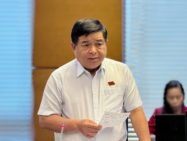 Bộ trưởng Bộ Kế hoạch và Đầu tư Nguyễn Chí Dũng - Ảnh: H.C.
