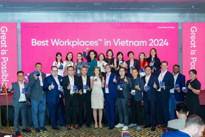 Danh sách Nơi làm việc xuất sắc hàng đầu Việt Nam 2024 xuất hiện cái tên đầy bất ngờ, bên cạnh các “ông lớn”