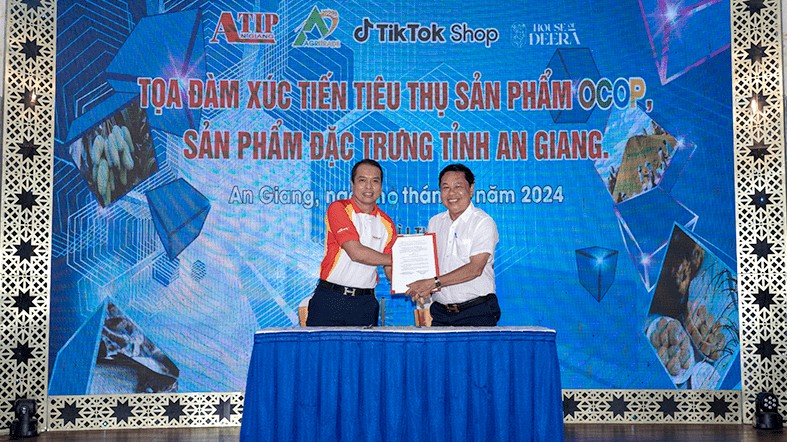 Nối tiếp hành trình OCOP 2024, HDBank ký Ghi nhớ hợp tác với Trung tâm Xúc tiến Thương mại và Đầu tư tỉnh An Giang