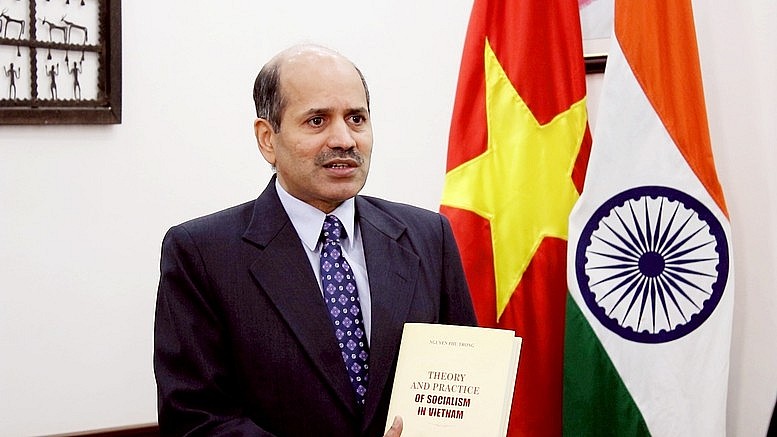 Đại sứ Ấn Độ tại Việt Nam Sandeep Arya - Ảnh: VGP/Quang Thương