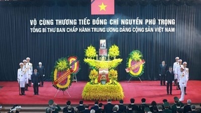 Tổng thuật Lễ viếng Tổng Bí thư Nguyễn Phú Trọng ngày 26/7