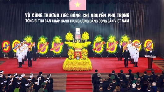 Lễ truy điệu và Lễ an táng đồng chí Tổng Bí thư Nguyễn Phú Trọng