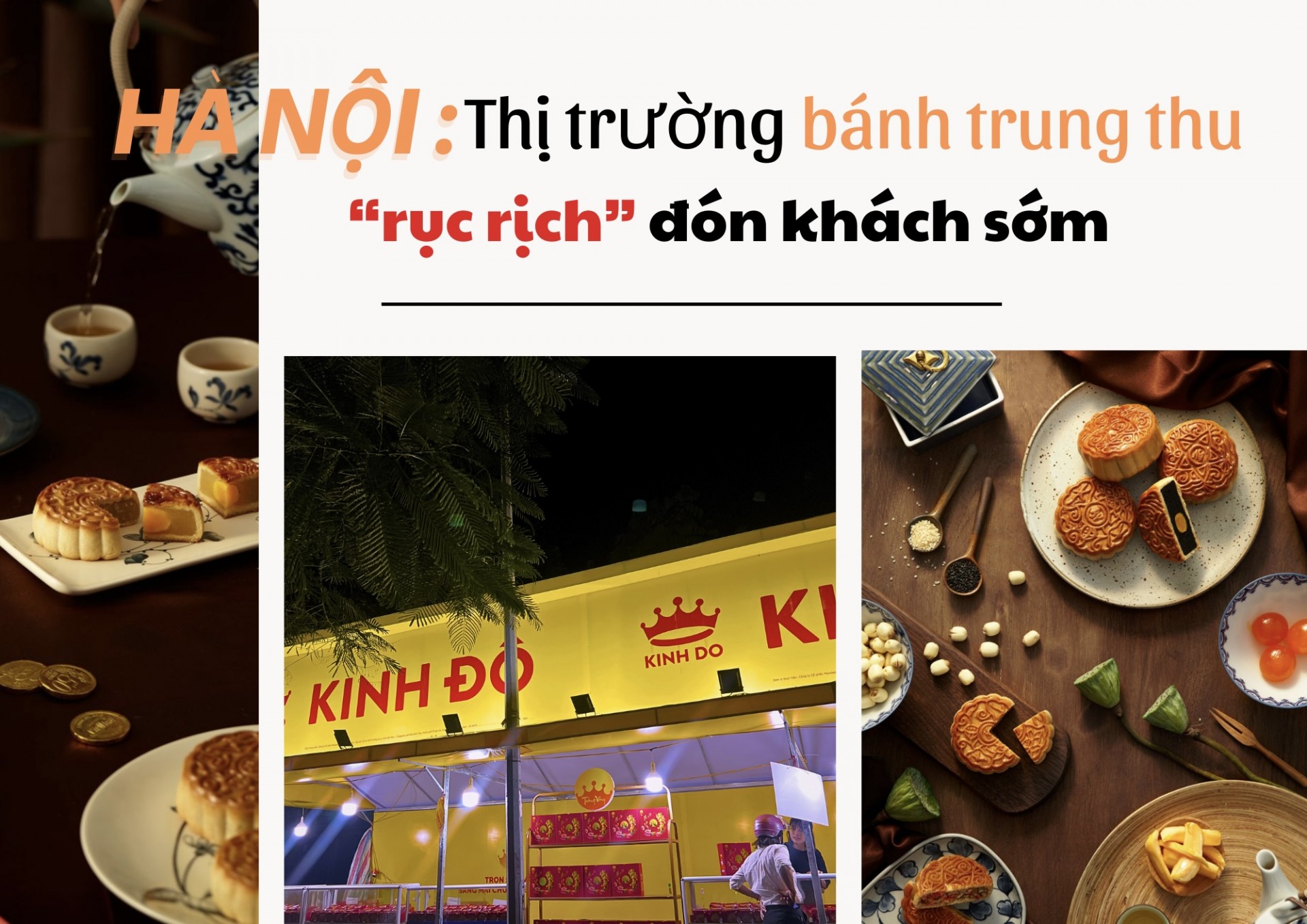 Hà Nội: Thị trường bánh trung thu "khởi động" đón khách sớm