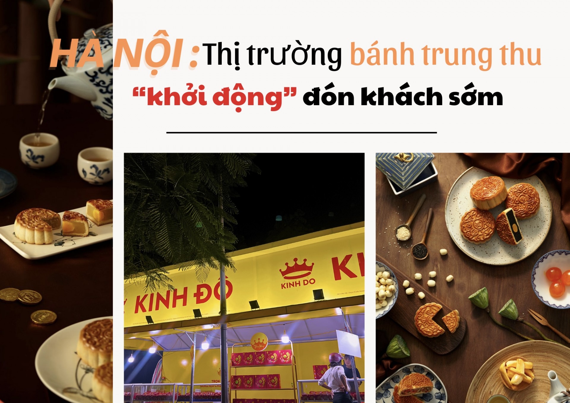 Hà Nội: Thị trường bánh trung thu "rục rịch" đón khách sớm
