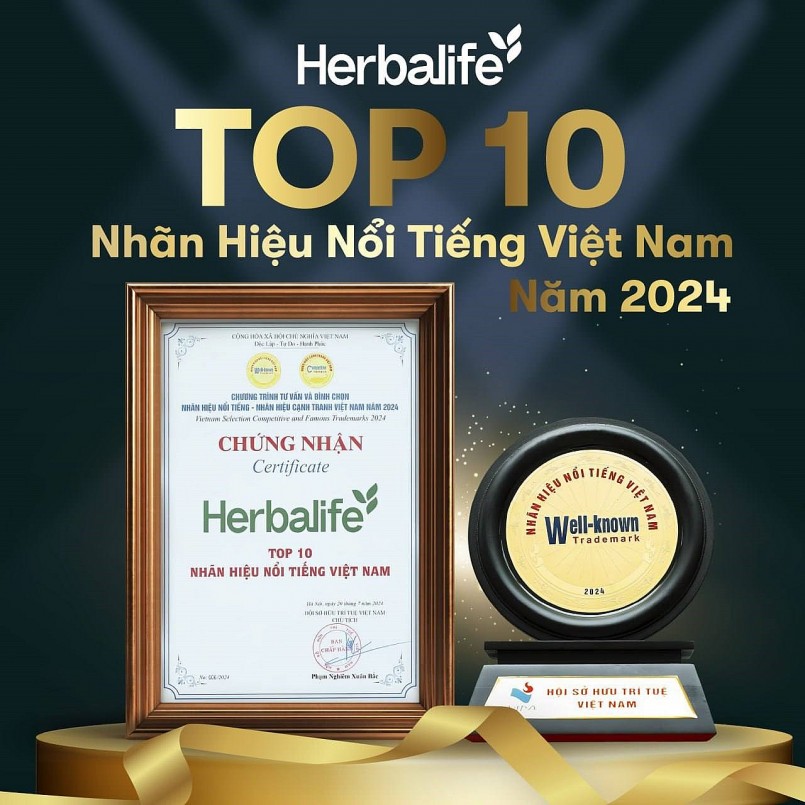 Herbalife Việt Nam đạt Chứng nhận 