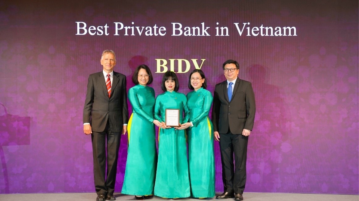 BIDV được Tạp chí The Asian Banker vinh danh 2 năm liên tiếp