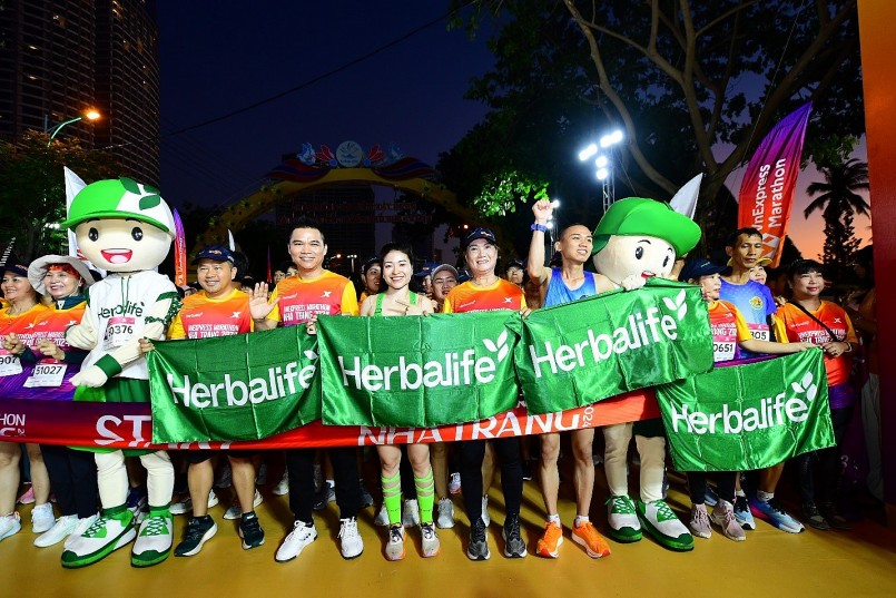 Herbalife Việt Nam đồng hành cùng giải VnExpress Marathon Nha Trang lần thứ ba liên tiếp để khuyến khích lối sống năng động