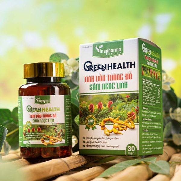 Sản phẩm Green Health tinh dầu thông đỏ sâm Ngọc Linh quảng cáo gây hiểu nhầm có tác dụng như thuốc chữa bệnh