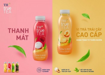 Trà trái cây TH true TEA “cưa đổ” giới trẻ