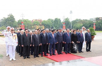 Lãnh đạo Đảng, Nhà nước vào Lăng viếng Chủ tịch Hồ Chí Minh nhân dịp 79 năm Quốc khánh