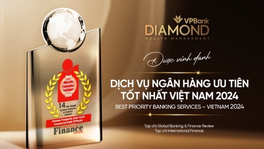 VPBank đồng thời được 2 tổ chức quốc tế uy tín vinh danh “Dịch vụ ngân hàng ưu tiên tốt nhất Việt Nam”