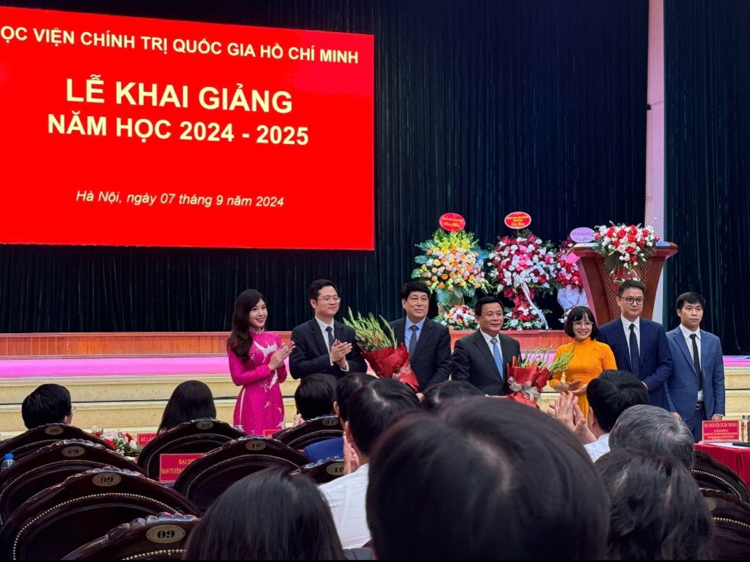 Học viện Chính trị quốc gia Hồ Chí Minh khai giảng năm học mới 2024-2025