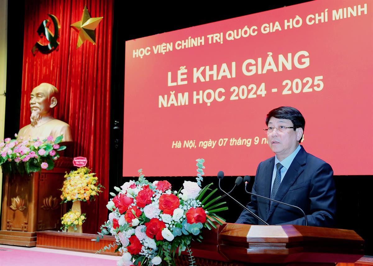 Học viện Chính trị quốc gia Hồ Chí Minh khai giảng năm học mới 2024-2025