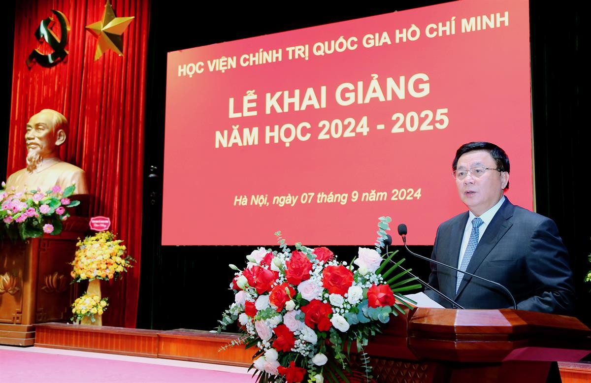 Học viện Chính trị quốc gia Hồ Chí Minh khai giảng năm học mới 2024-2025